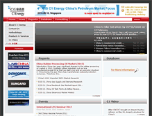 Tablet Screenshot of c1energy.com